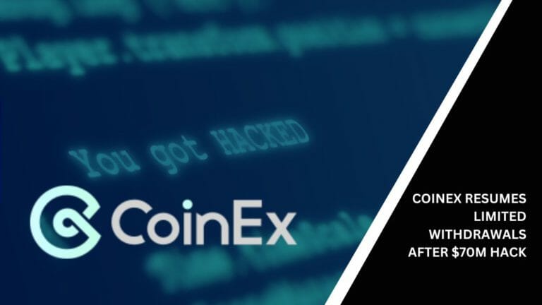 Coinex Resumes Limited Withdrawals After $70M Hack