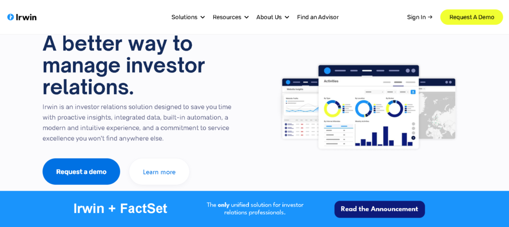 8 Best Investor Relations Software