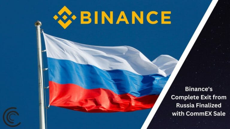 Binance'S Complete Exit From Russia Finalized With Commex Sale