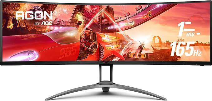 Aoc Agon Ag493Ucx2 Super Wide Curved Gaming Monitor