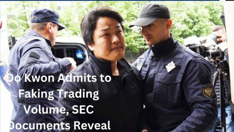 Do Kwon Admits To Faking Trading Volume, Sec Documents Reveal