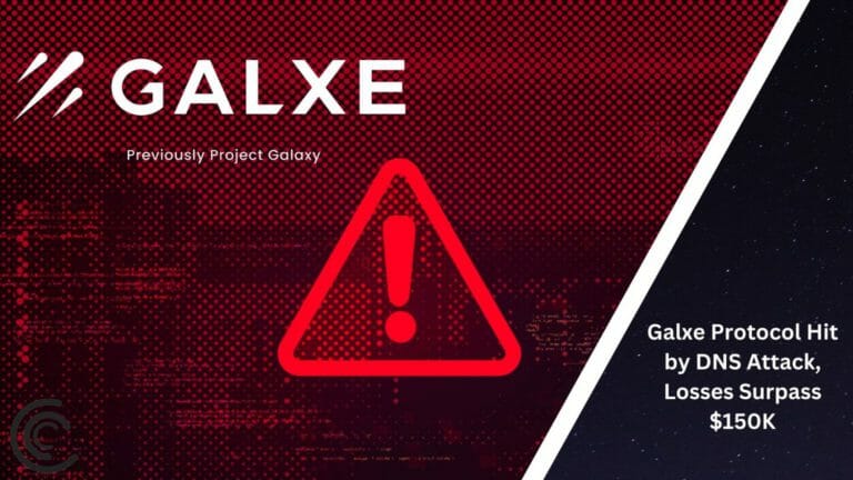 Galxe Protocol Hit By Dns Attack, Losses Surpass $150K