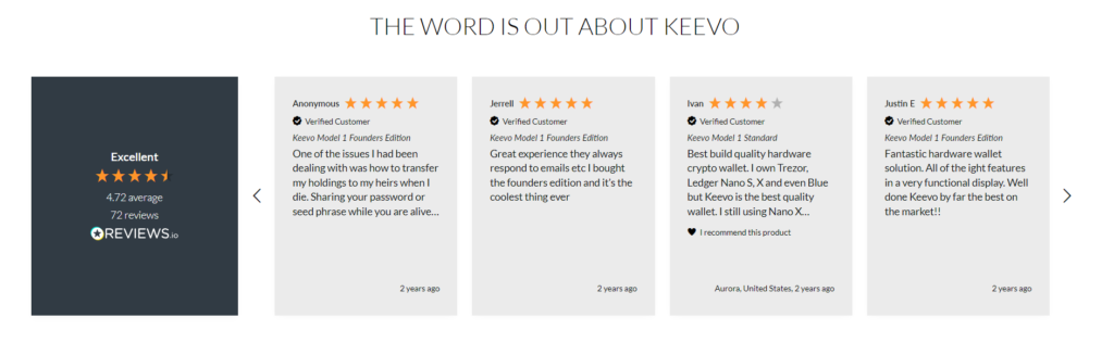 Keevo Wallet Review - A Secure Vault For Cryptocurrency
