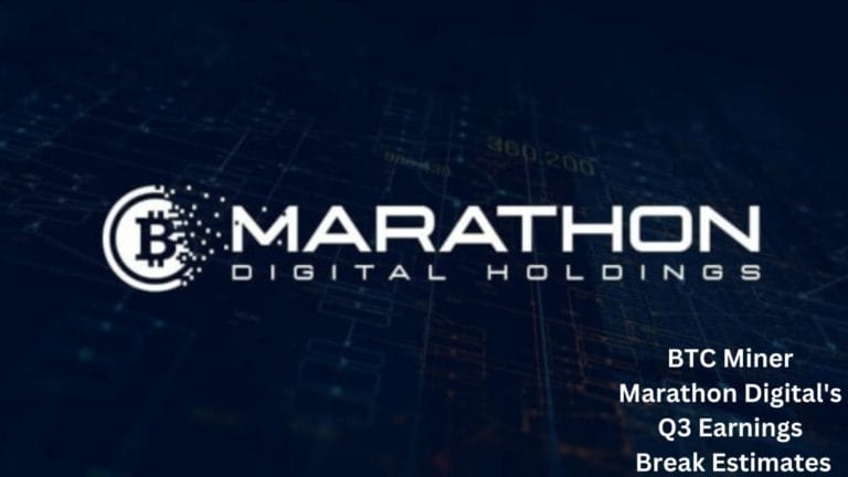Btc Miner Marathon Digital'S Q3 Earnings Break Estimates