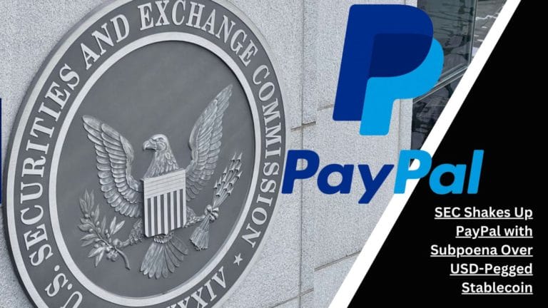 Sec Shakes Up Paypal With Subpoena Over Usd-Pegged Stablecoin