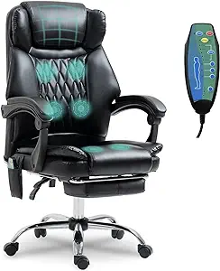 Onpno Ergonomic Office Chair With Massager