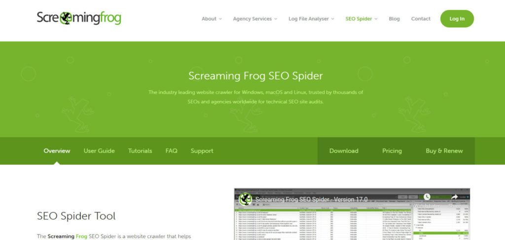 Screaming Frog Seo Spider