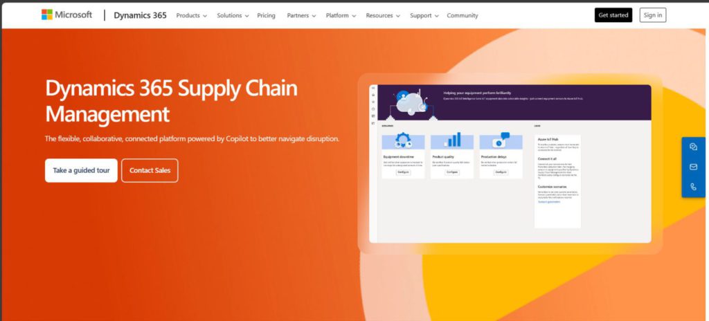 Microsoft Dynamics 365 Supply Chain Management