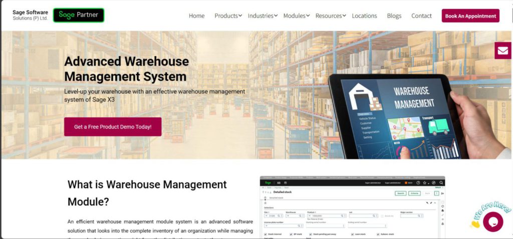 Sage Warehouse Management