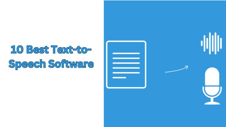 10 Best Text-To-Speech Software