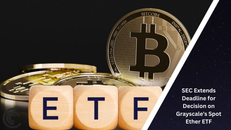 Sec Extends Deadline For Decision On Grayscale'S Spot Ether Etf
