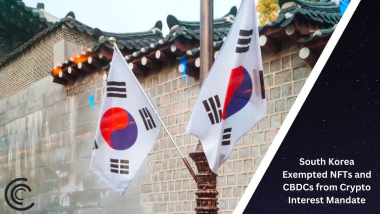 South Korea Exempted Nfts And Cbdcs From Crypto Interest Mandate