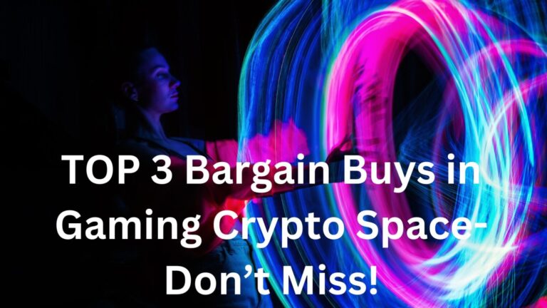 Best Gaming Crypto To Buy Now- 3 Bargain Buys Available!