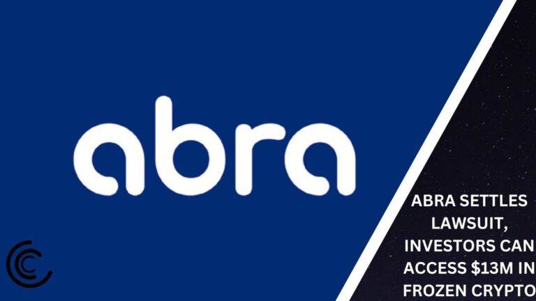 Crypto Exchange Abra Settles Lawsuit, Investors Can Access $13M In Frozen Crypto