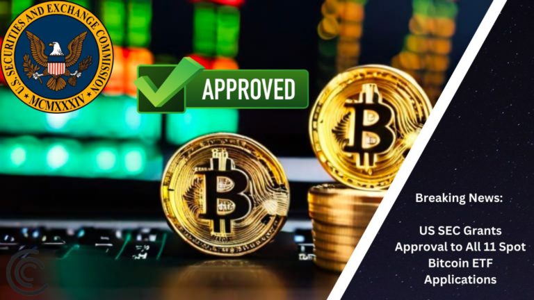 Breaking News: Us Sec Grants Approval To All 11 Spot Bitcoin Etf Applications
