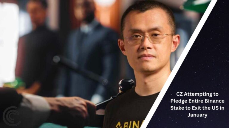 Cz Attempting To Pledge Entire Binance Stake To Exit The Us In January