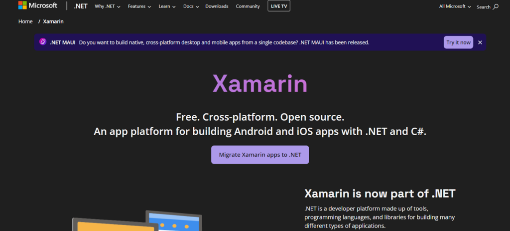 Xamarin (By Microsoft)