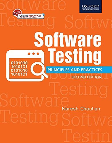 Naresh Chauhan, Software Testing Principles and Practices,OXFORD University Press