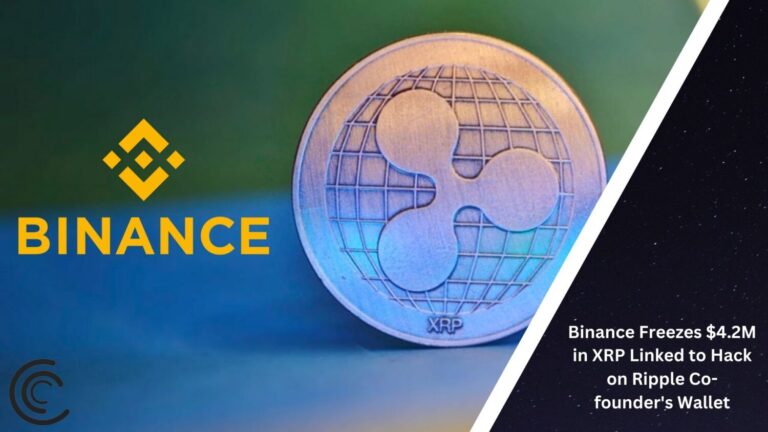 Binance Freezes $4.2M In Xrp Linked To Hack On Ripple Co-Founder'S Wallet