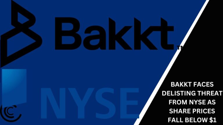 Bakkt Faces Delisting Threat From Nyse As Share Prices Fall Below $1
