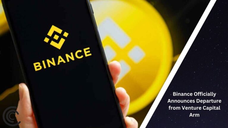 Binance Officially Announces Departure From Venture Capital Arm