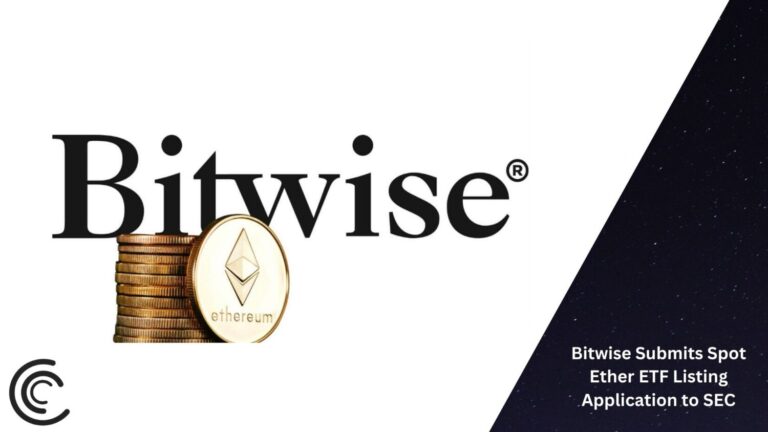 Bitwise Submits Spot Ether Etf Listing Application To Sec