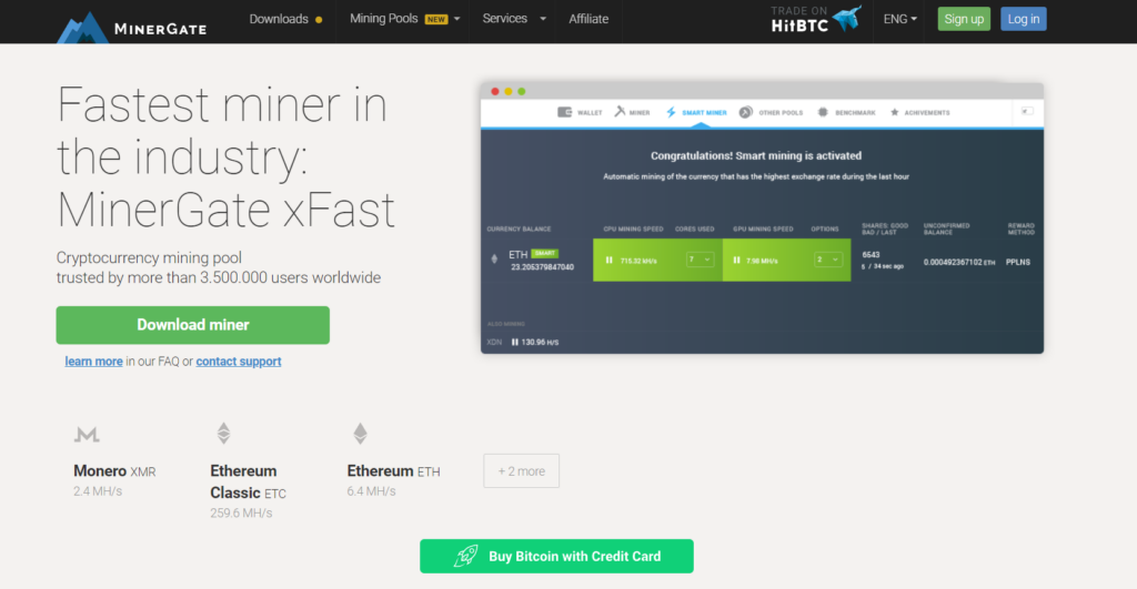 minergate