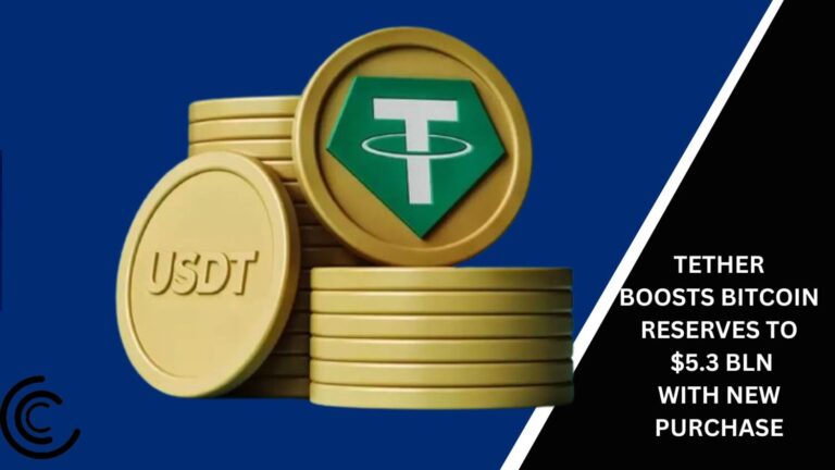 Tether Boosts Bitcoin Reserves To $5.3 Billion With New Purchase