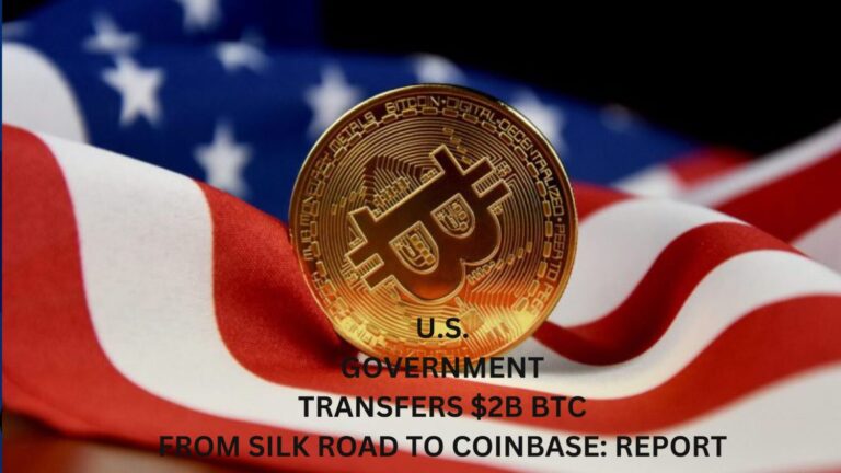 U.s. Government Transfers $2B Bitcoin From Silk Road To Coinbase: Report