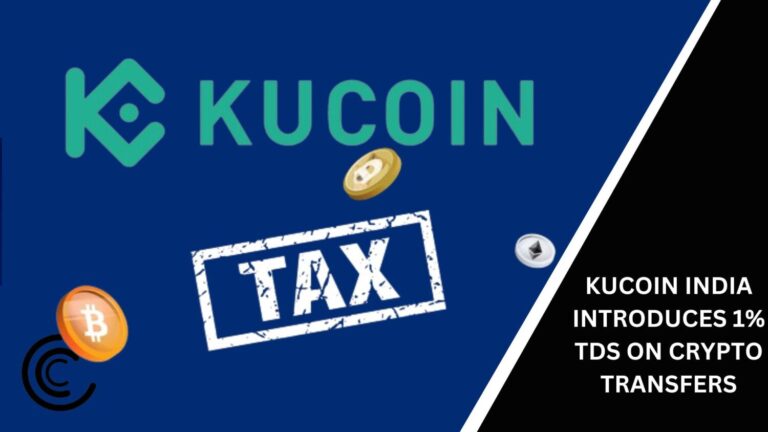 Kucoin India Introduces 1% Tds On Crypto Transfers