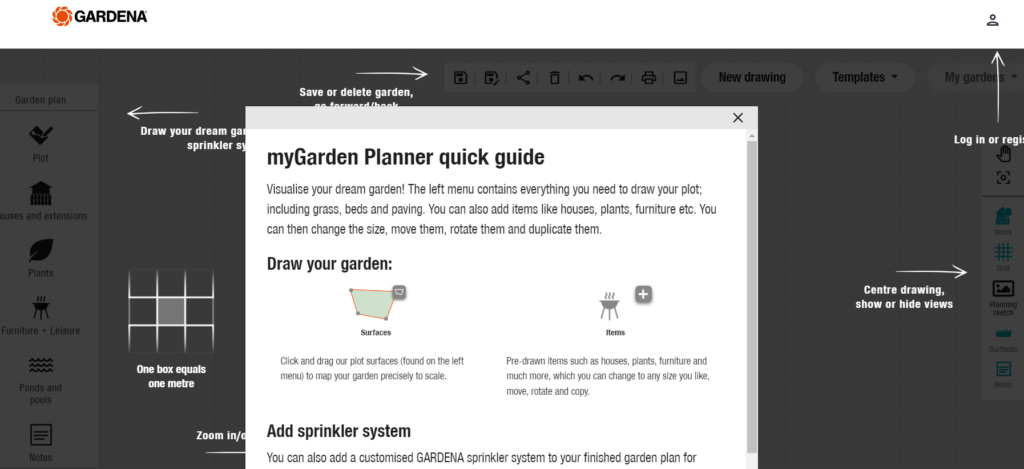 Gardena Mygarden Planner