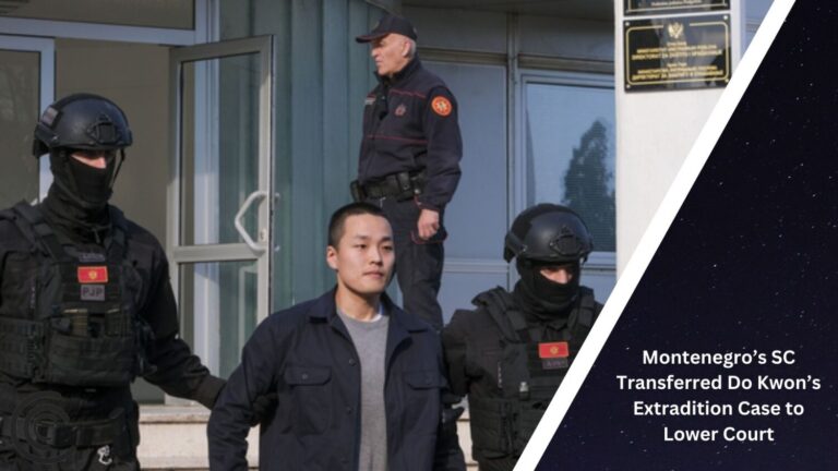 Montenegro’s Sc Transferred Do Kwon’s Extradition Case To Lower Court