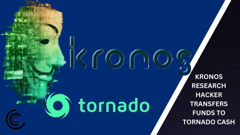 2023 Kronos Research Hacker Transfers Funds To Tornado Cash