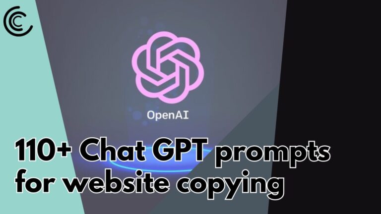 110+ Chatgpt Prompts For Website Copy | Try Now