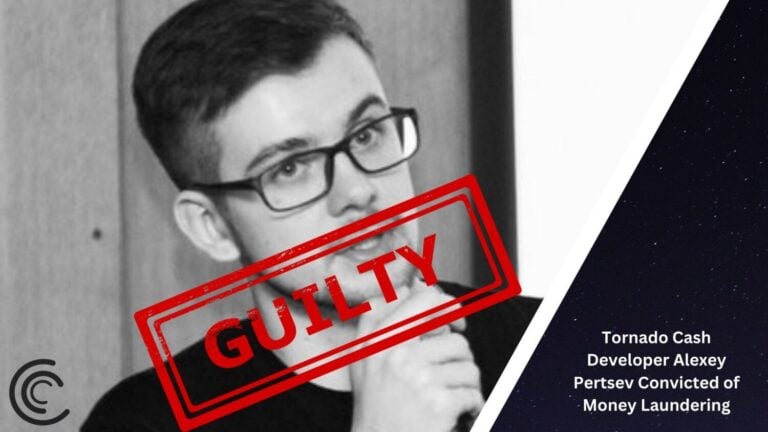 Tornado Cash Developer Alexey Pertsev Convicted Of Money Laundering