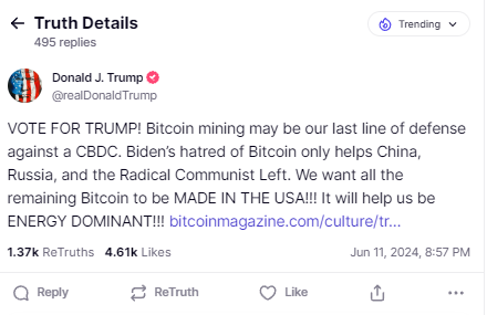 Is Donald Trump Really The New ‘Crypto President'? 