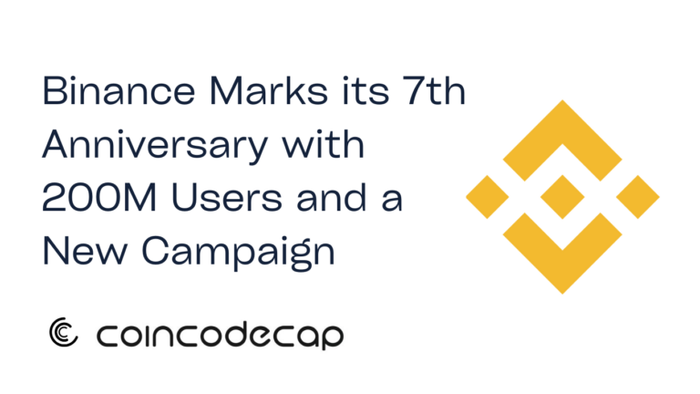 Binance marks its 7th anniversary with 200M users and a new campaign