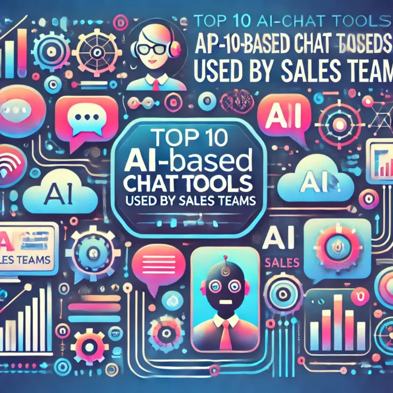 Top 10 AI Based Chat tools Used By Sales Teams