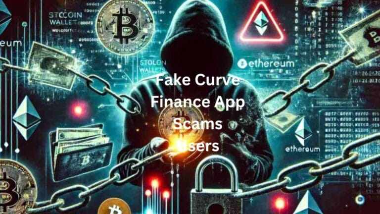 Fake Curve Finance App Scams Users