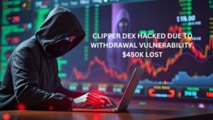 Clipper DEX Hacked Due to Withdrawal Vulnerability, $450,000 Lost