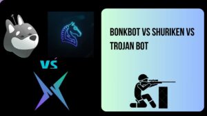 BonkBot vs Shuriken vs Trojan Bot: Best crypto trading bot