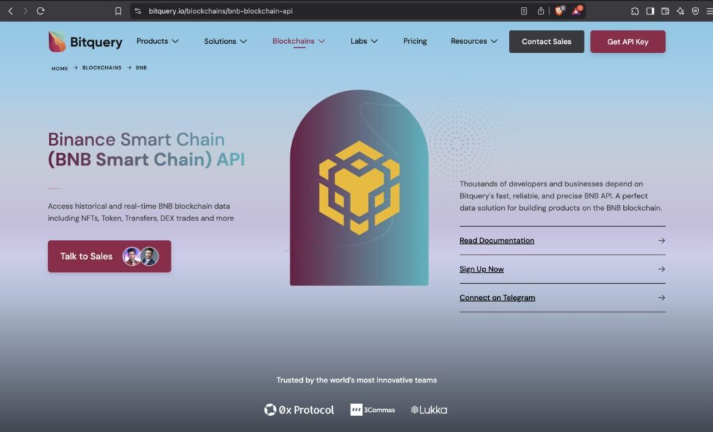 Top 10 BNB Blockchain APIs