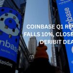 Coinbase Q1 Revenue Falls 10%, Closes $2.9B Deribit Deal