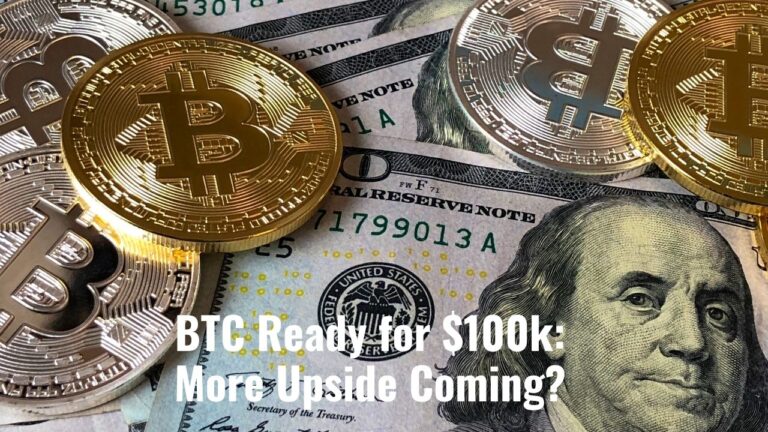 BTC Ready for $100k: More Upside Coming? 1 BTC Ready for $100k: More Upside Coming?