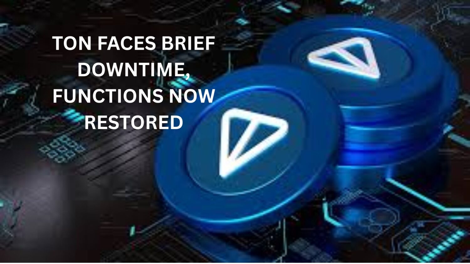 Crypto News 20 TON faces brief downtime, functions now restored