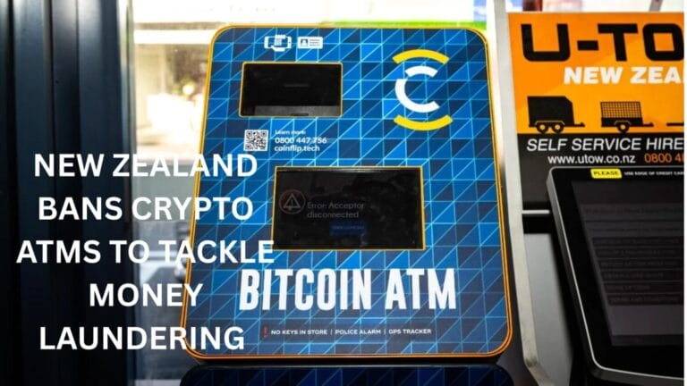 New Zealand bans Crypto ATMs to tackle money laundering