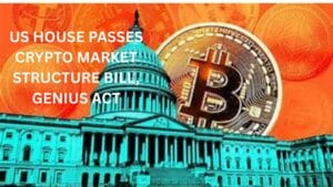 US House passes crypto market structure bill, GENIUS Act