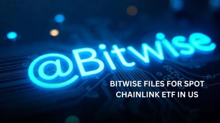Bitwise files for spot Chainlink ETF in US
