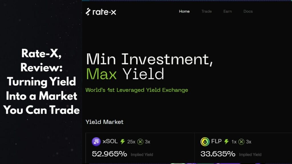 Rate-X, Review: Turning Yield Into a Market You Can Trade