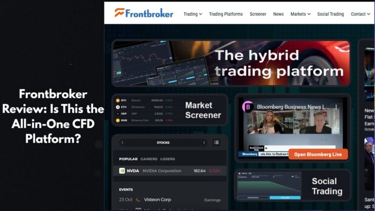 Frontbroker Review: Is This the All-in-One CFD Platform?